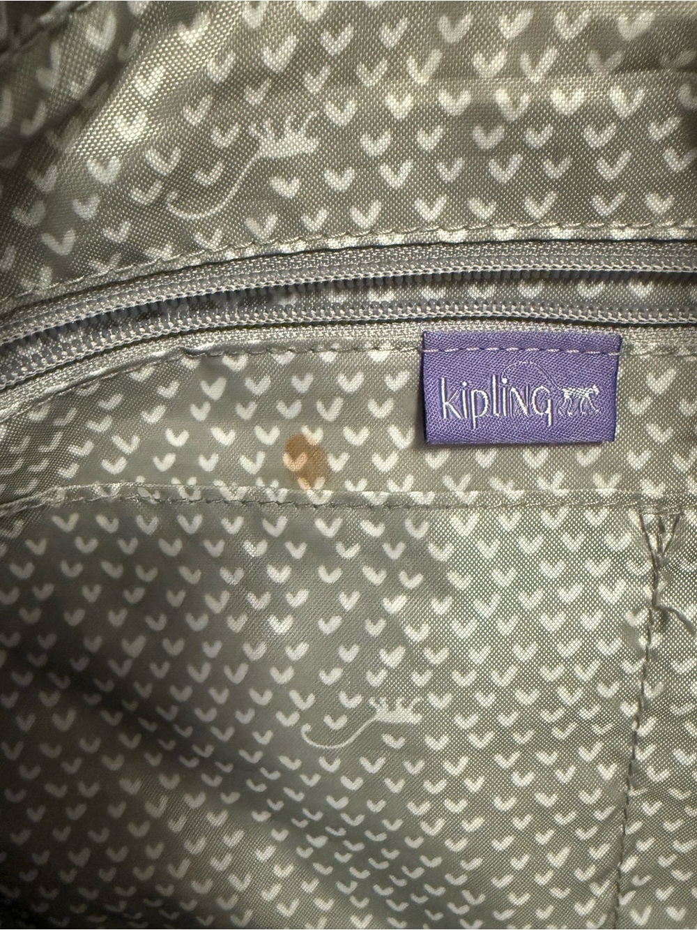 Kipling Maxwell Tote Bag in Purple - Picture 5 of 8